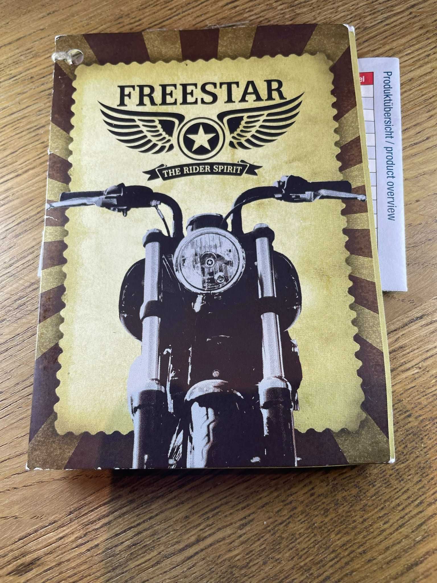 Jeansowe spodnie motocyklowe Freestar Road Vintage roz. M - jak nowe
