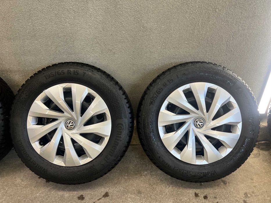 Koła Zimowe VW 5x112 R15 ET:47 Continental WinterContact 195/65R15 24r