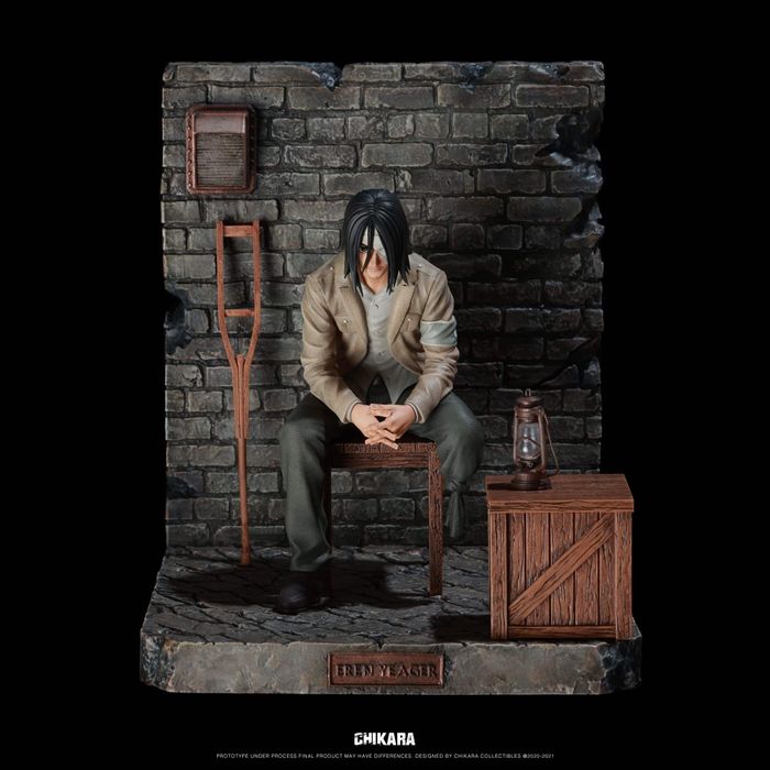 Eren Jaeger Resin Attack On Titan chikara + Eren Yeager Resin Model 12