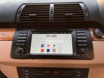 Radio 2din Android 11 BMW E39 E53 X5 wifi Bluetooth