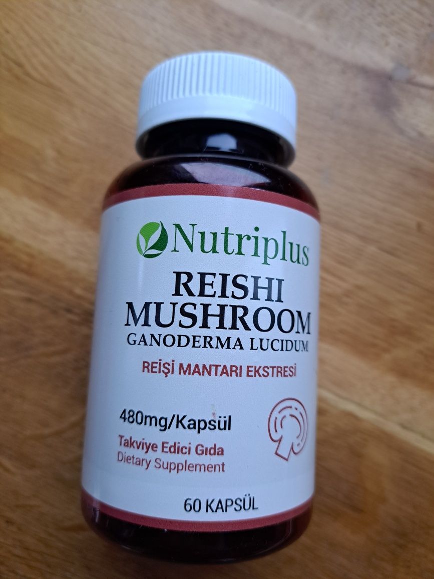 Nutriplus grzybki REISHI zestaw 3 ooakowan