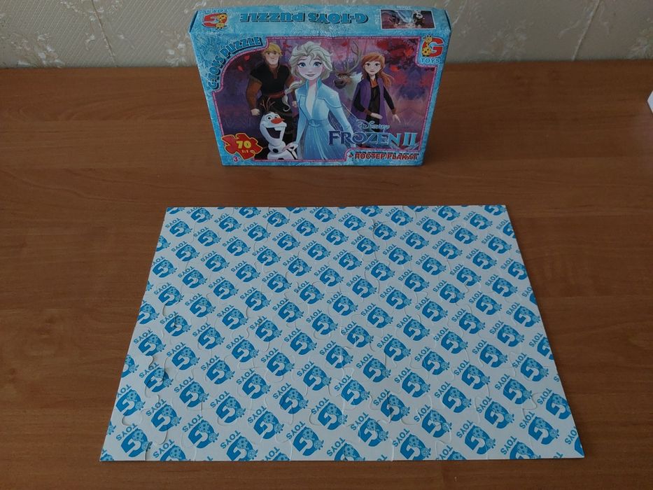 Пазли дитячі дерев'яні і бумажні. Frozen ll, minnie Disney