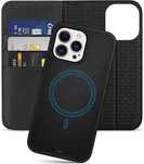 Etui portfel skórzany 2w1 do Iphone 15 Pro MAX 6,7'' RFid odpinane