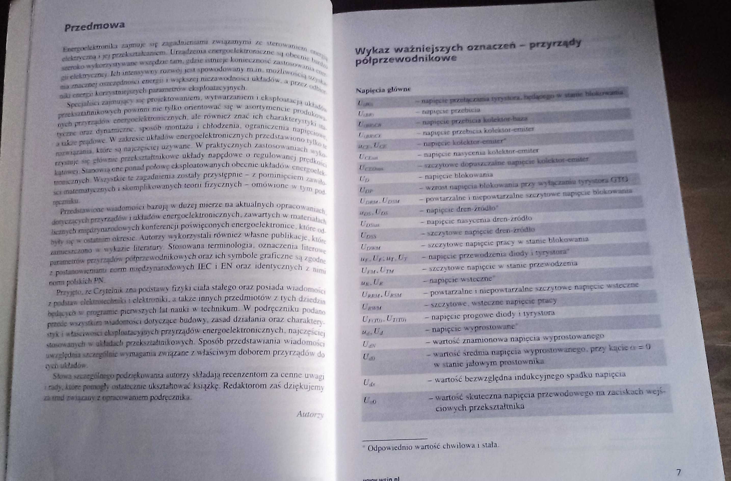 Energoelektronika Wsip Januszewski,Pytlak