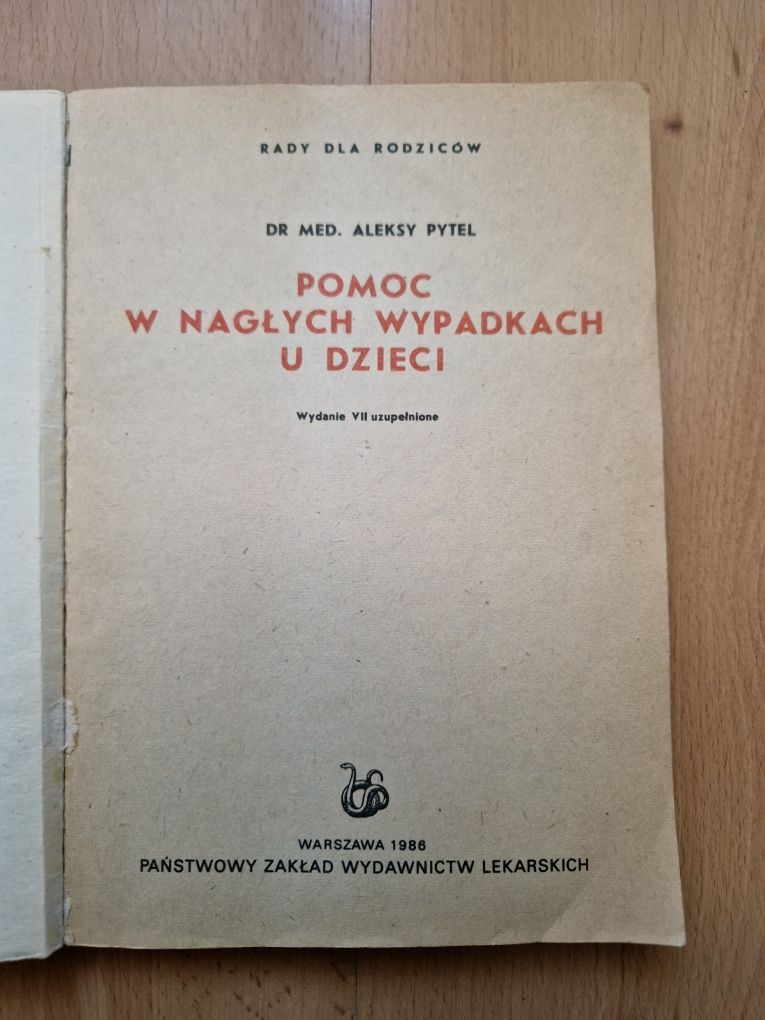 Pomoc w nagłych wypadkach u dzieci - Aleksy Pytel