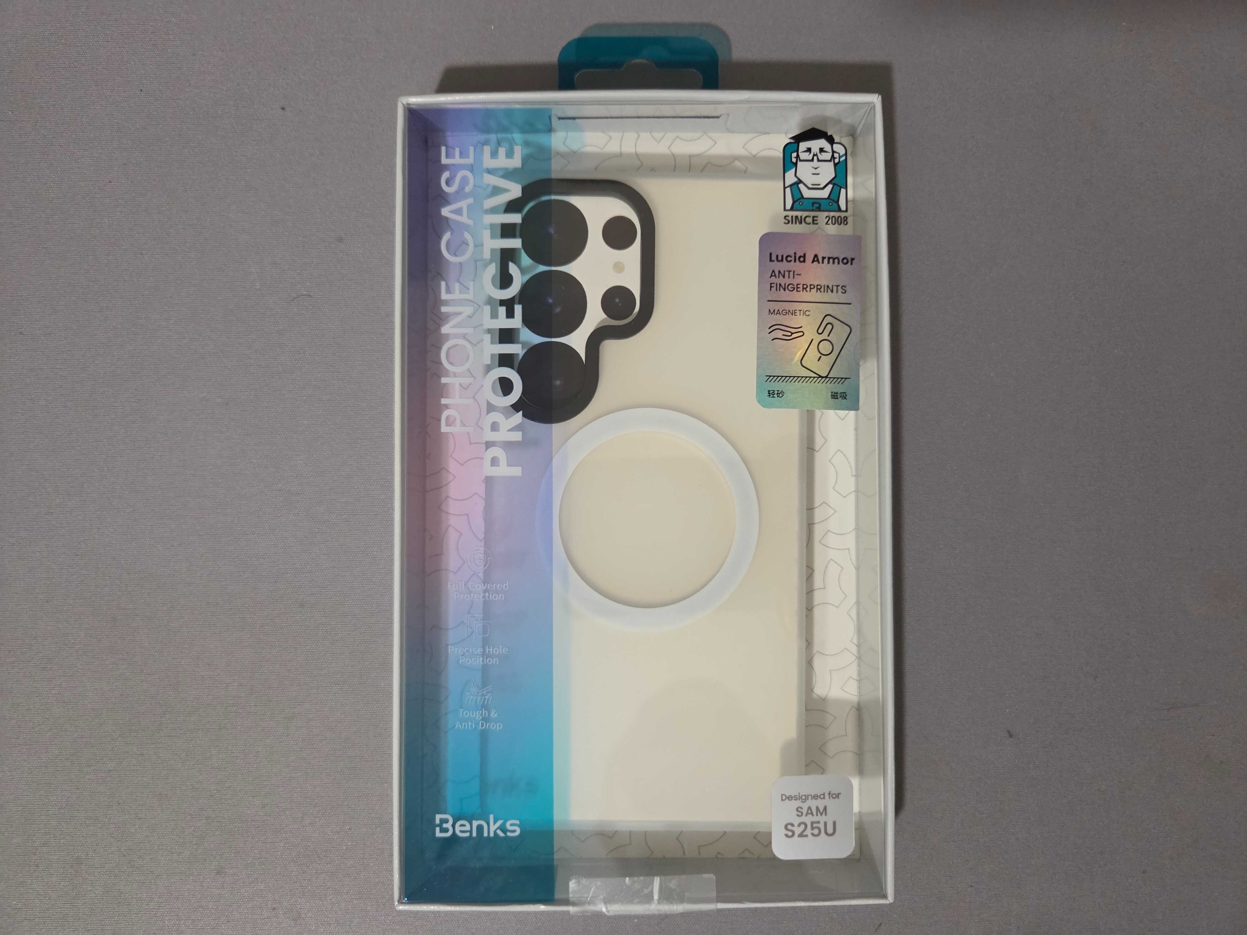 Capa Benks Samsung S25 ULTRA compatível MagSafe Transparente