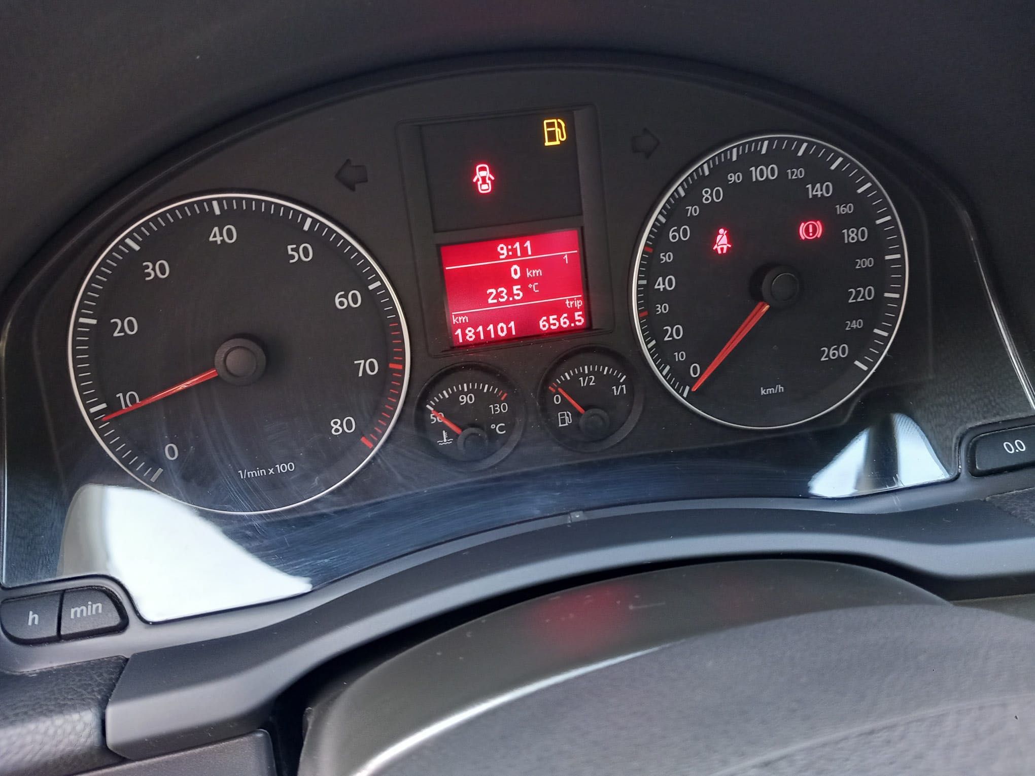 Volkswagen Golf V 1.6 MPI • 2008 r. • 181 tys. km