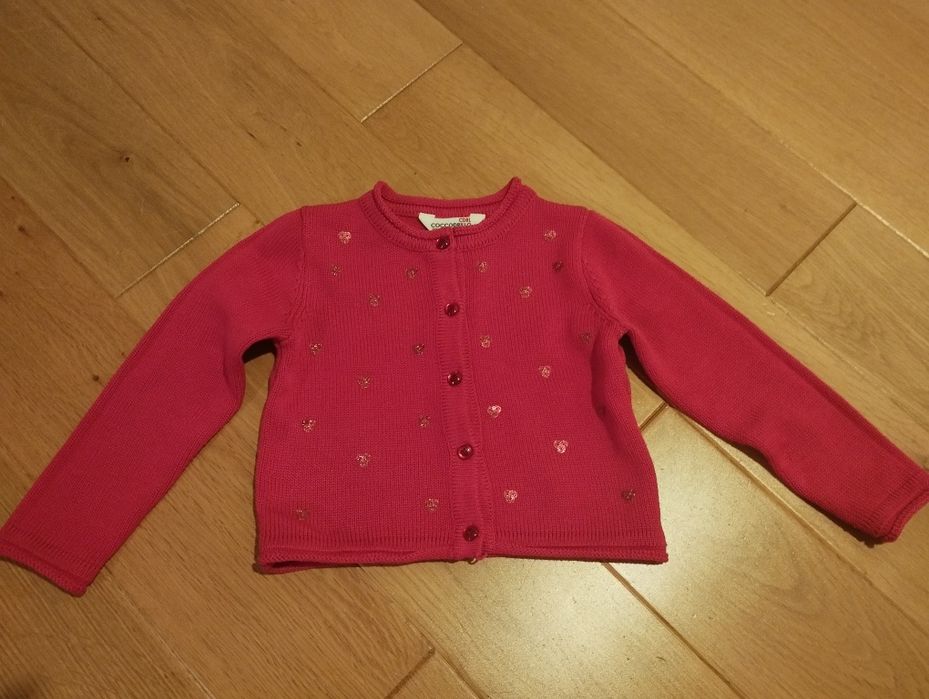 Sweter czerwony, coccodrillo rozm. 98