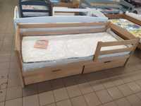 Дитяче Ліжко з дерева БУК ! Кроватка с бортиком \ Кровать для ребенка!