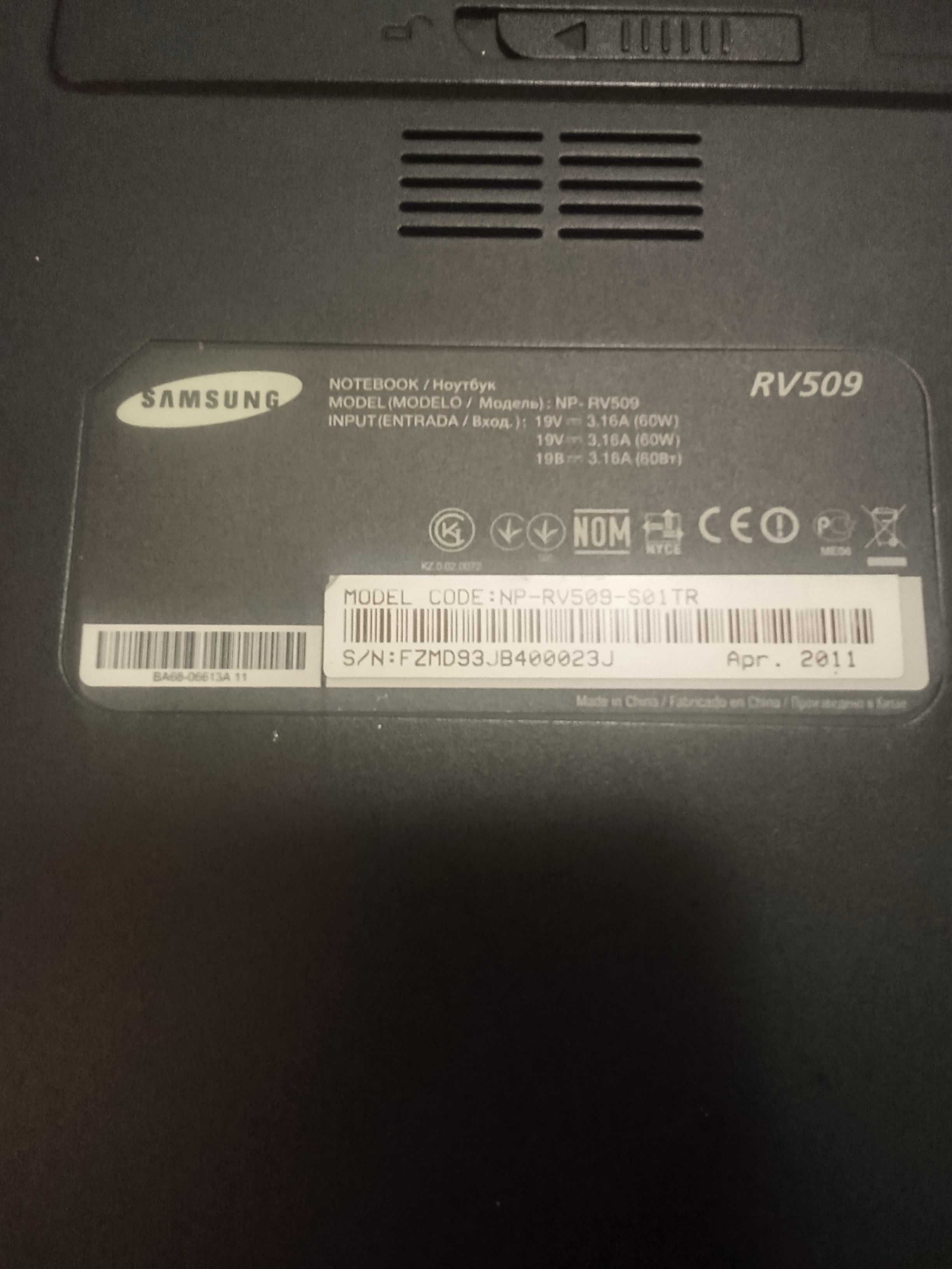 Laptop i5 intel nvidia samsung