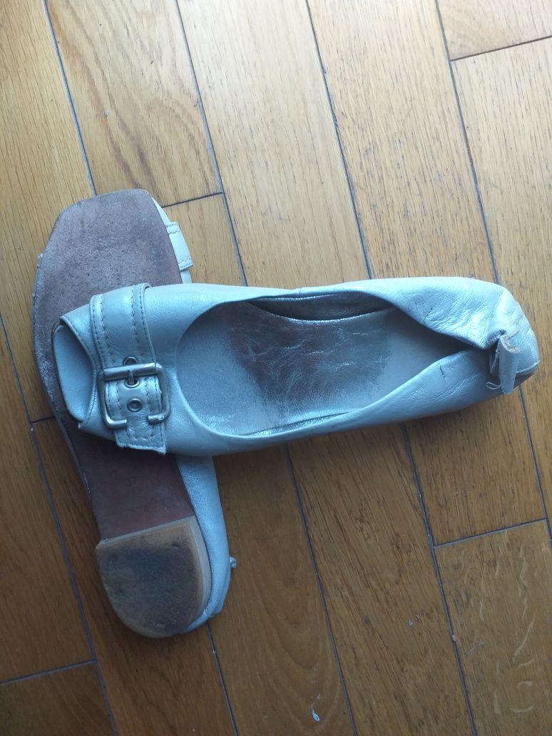 Baleriny odkryte palce 37