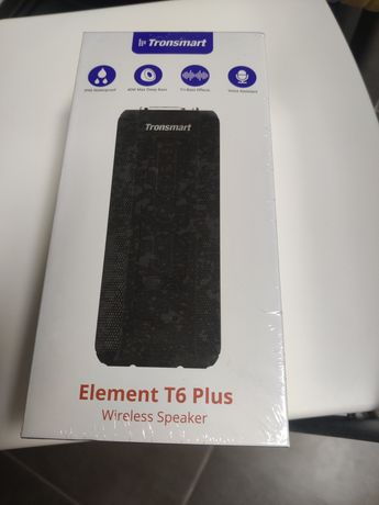 Tronsmart Element T6 Plus 40W Bluetooth 5.0 Preto, NOVA caixa selada