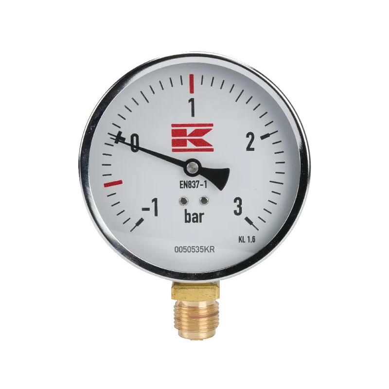Manometr Do Beczkowozu Próżniowy 100Mm / 1/2" Zegar Bsp