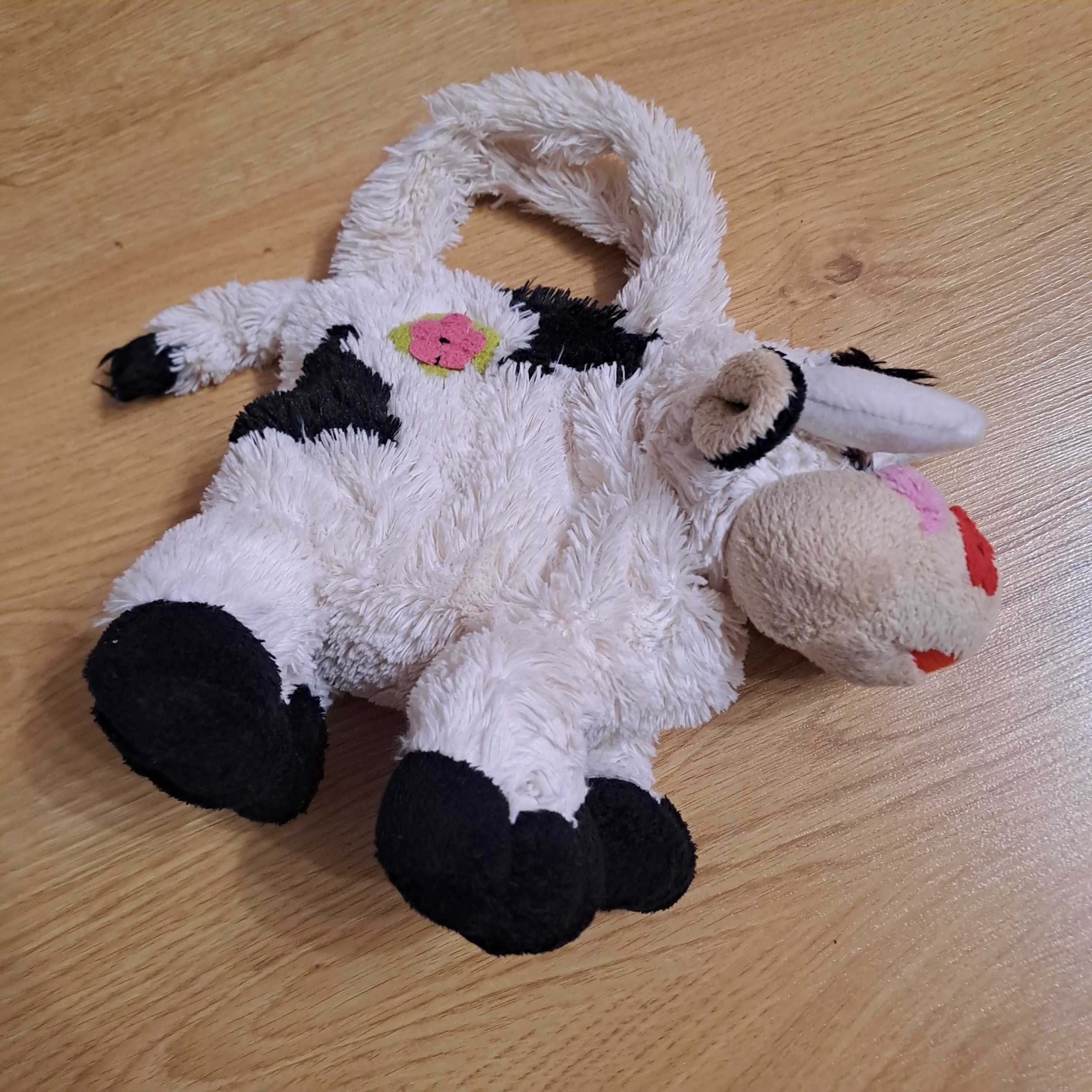 Torebka / pluszowa wesoła krówka 25 cm