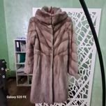 Норкова шуба, сіро-блакитна..розмір 36/S/44.стан новоі, ТОРГ