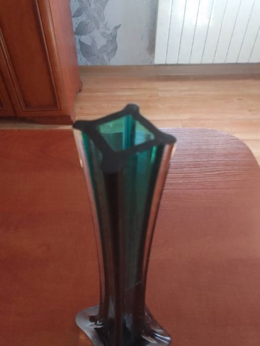 Zielony wazon flet