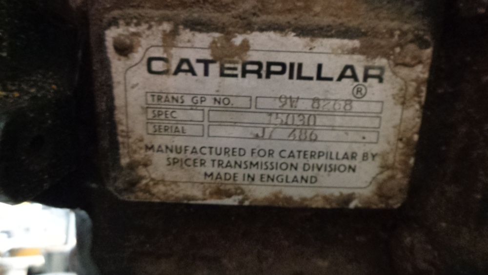 Caterpillar 428 II B ,skrzynia siłownik,