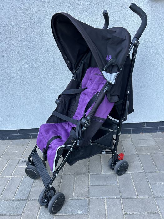 Ładny wózek spacerowy Maclaren Quest Sport Black Majesty