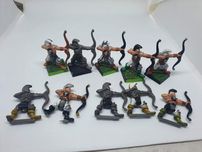 10x Archers Wood Elves Warhammer FB