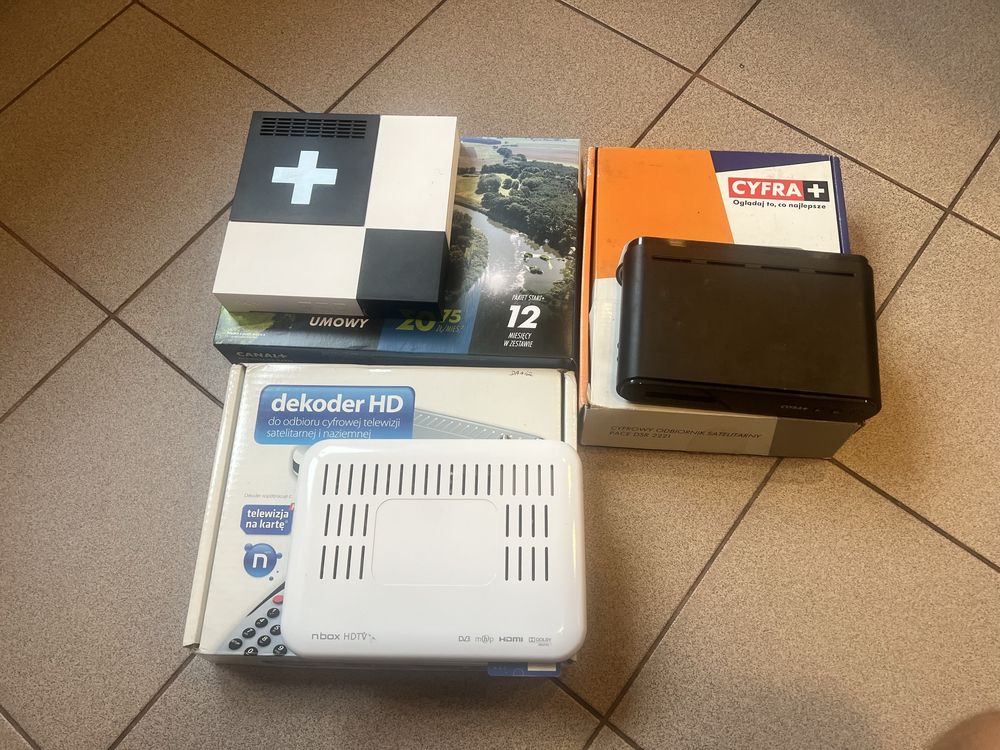 Dekoder dekodery cyfra + canal+
