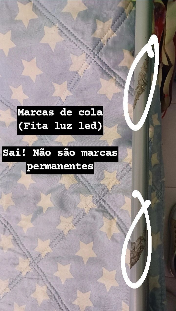 Cama solteiro ferro Ikea com colchão