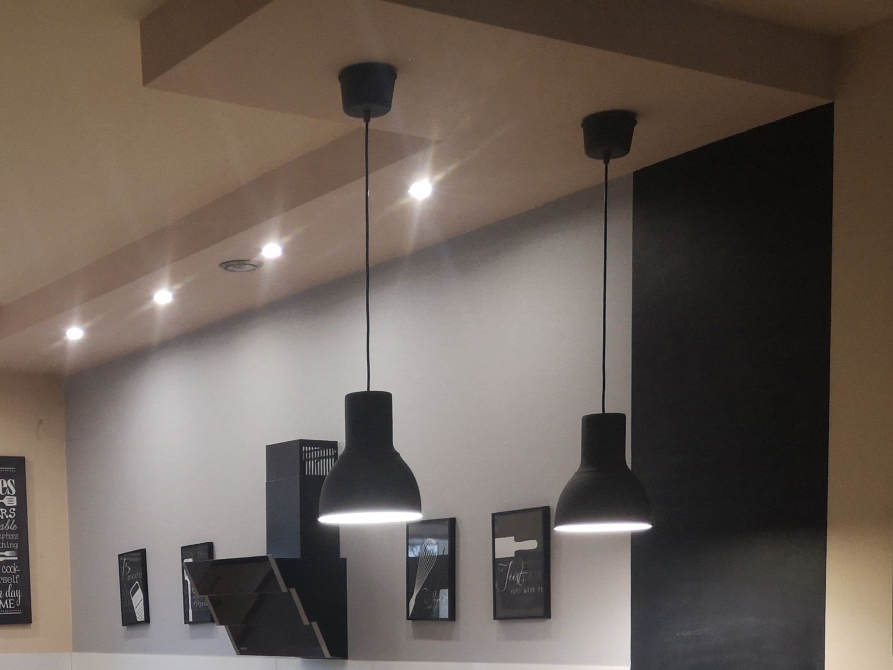 Lampa Ikea Hektar wisząca 2 szt