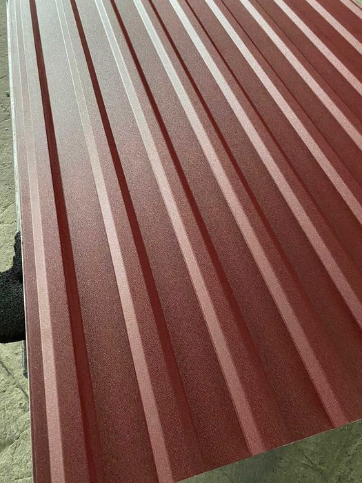 Blacha trapezowa T18 kolor wiśniowy RAL 3005, dostawa na cały kraj!