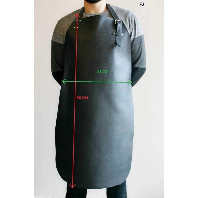 Fartuch F2 ochronny skórzany  HIT 96cm