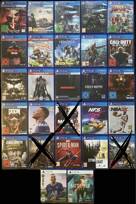 Ігри для плейстейшн/ps4/ps5