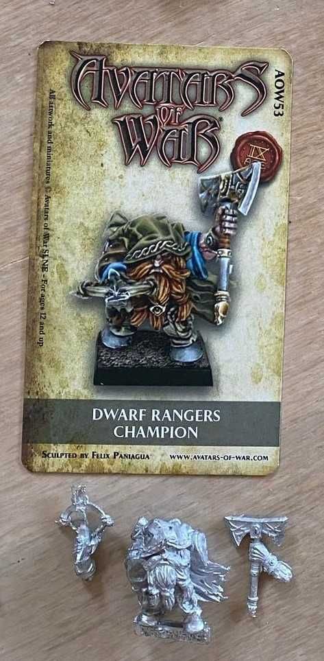 Avatars of war - Dwarf rangers champion
