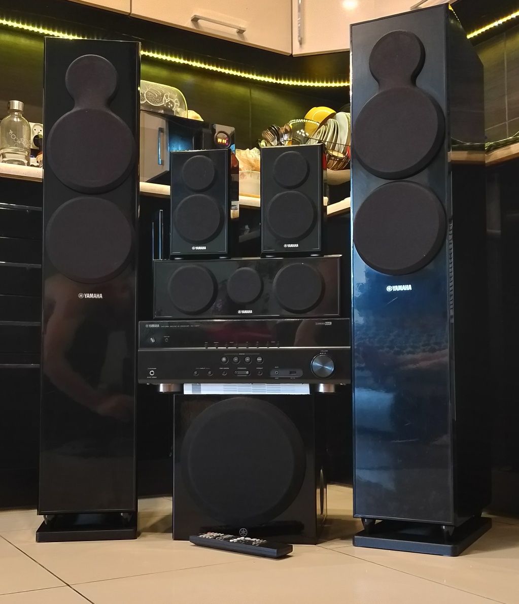 Kino Domowe Yamaha Kolumny ns150 Subwoofer Aktywny