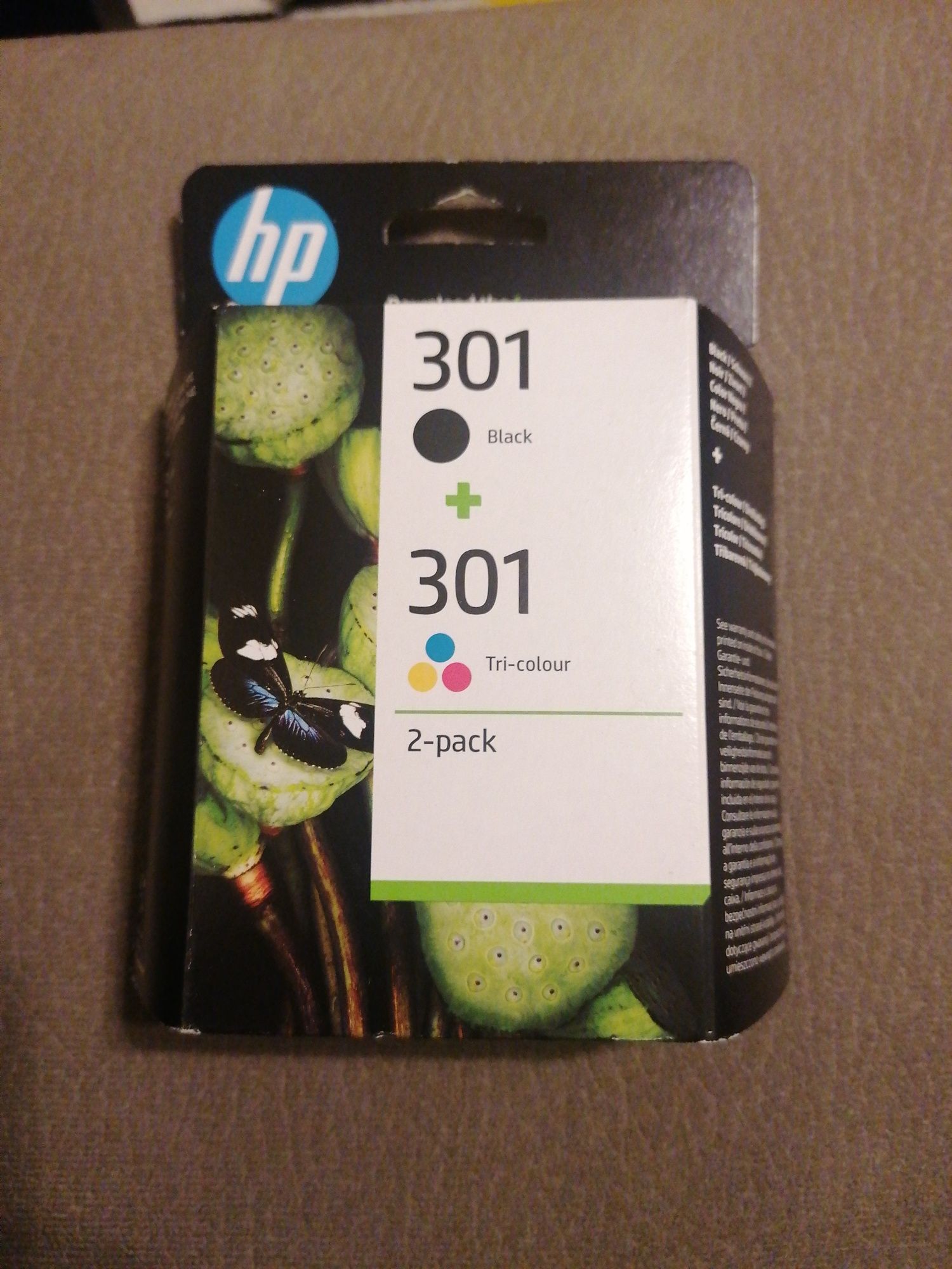 Tinteiros HP 301 Pack preto + tricolor