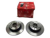 RENAULT MEGANE III 2008-2016 2x TARCZE HAMULCOWE TYŁ 260mm / NOWE / TRW / DF6182 432001539R 432001868R 432007595R