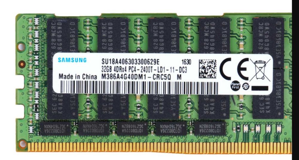 Pamięć RAM DDR4 32GB x 15 480GB  M386A4G40DM1-CRC5Q