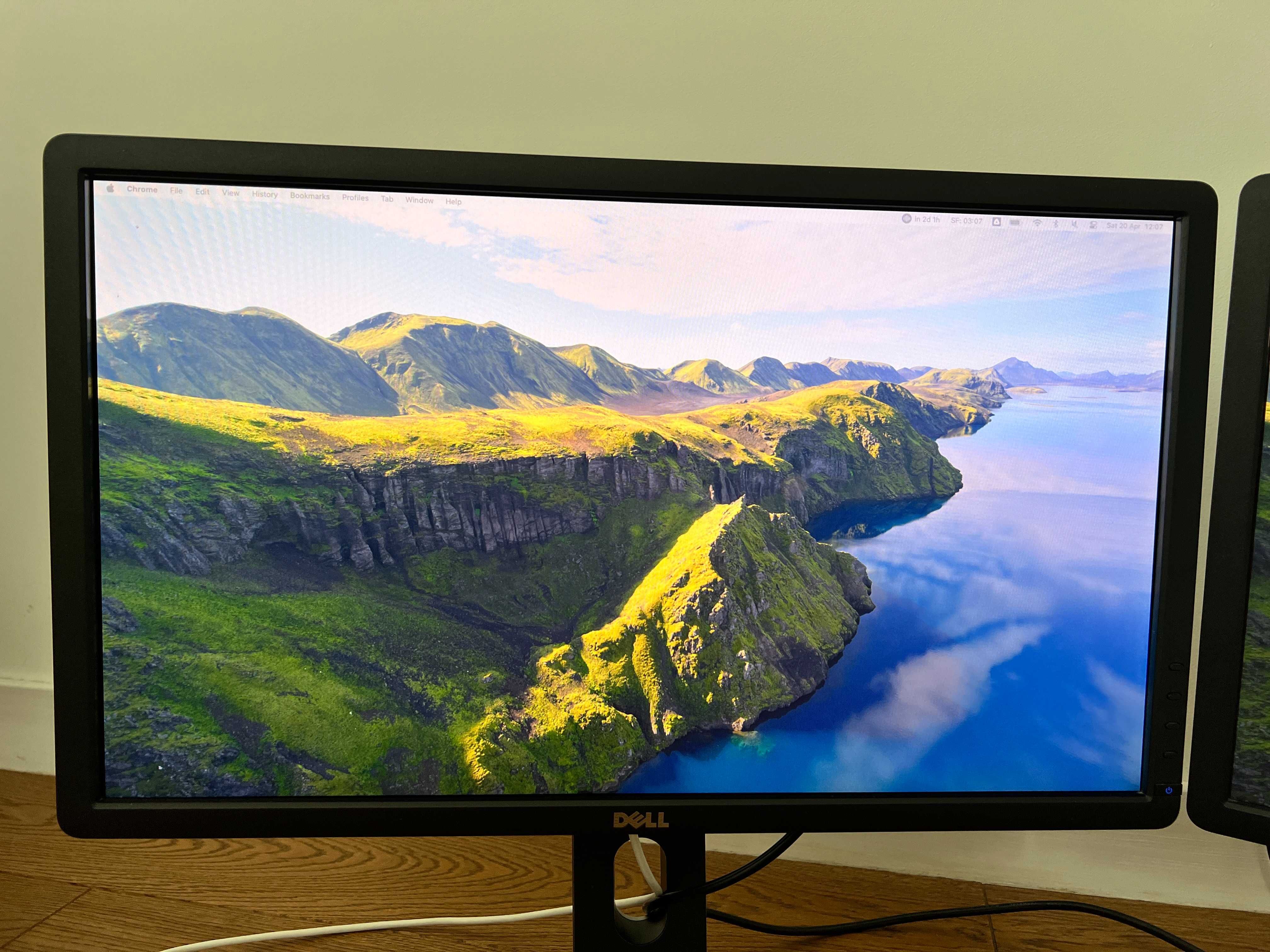 2 monitory IPS 23", Dell U2312HM, używane