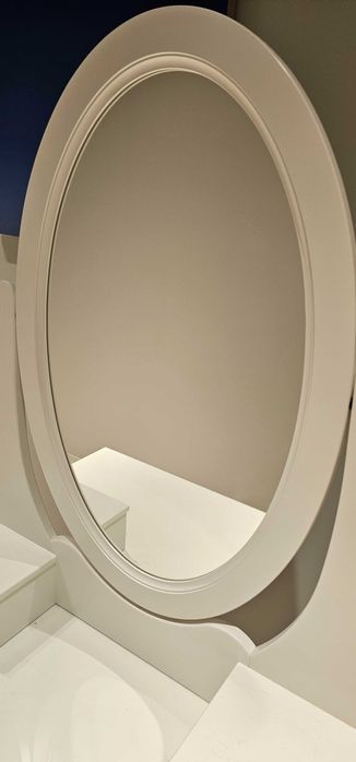 Toaletka z lustrem Ikea Hemnes biała