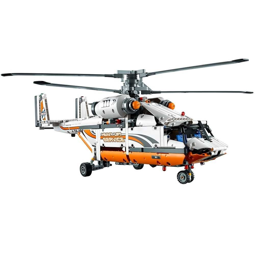 Lego Technic 42052 Heavy Lift Helicopter com motor Descontinuado Novo