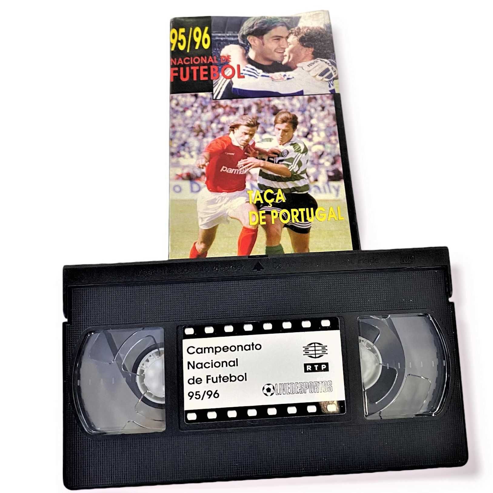 Cassete VHS Campeonato Nacional de Futebol 95/96