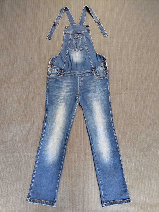 Джинсовый стрейчевый комбинезон для беременных Gaiamaom Турция