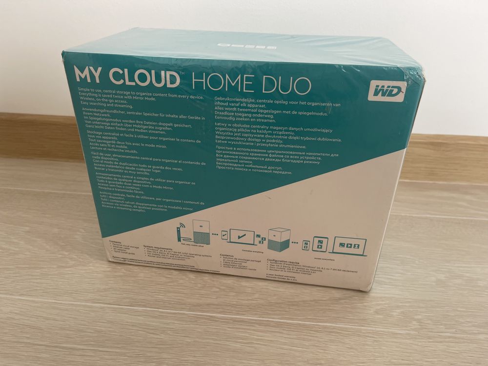 Мережевий накопичувач WD 12TB My Cloud Home Duo