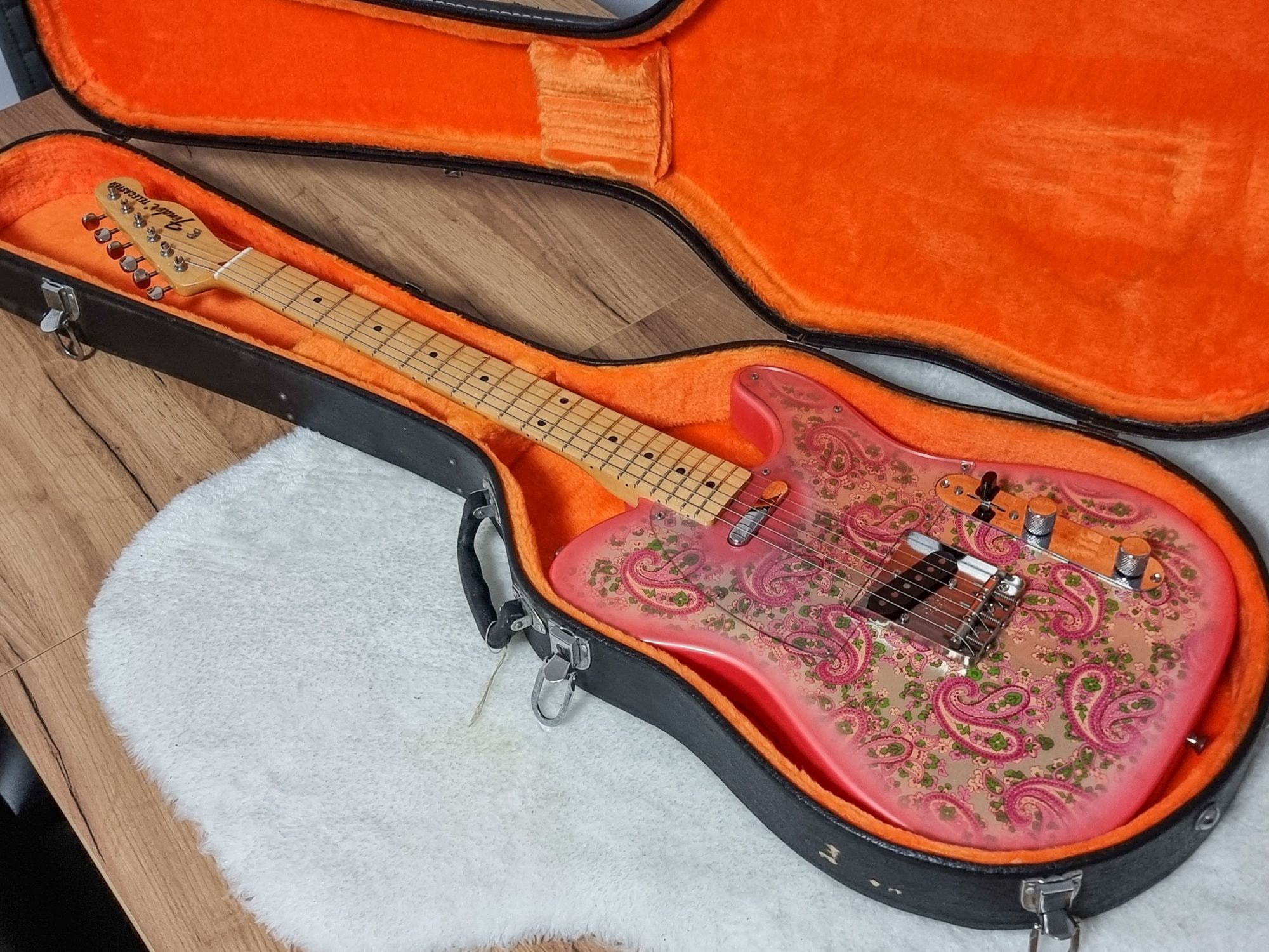 Fender Telecaster Pink Paisley gitara elektyczna Japan MIJ + CASE