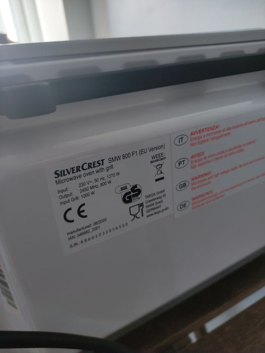 Microondas silvercrest