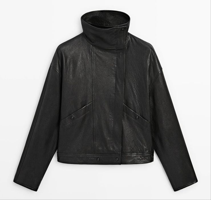 Massimo Dutti шкіряна куртка