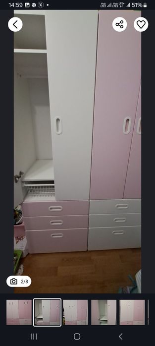 Meble dla dzieci ikea stuva