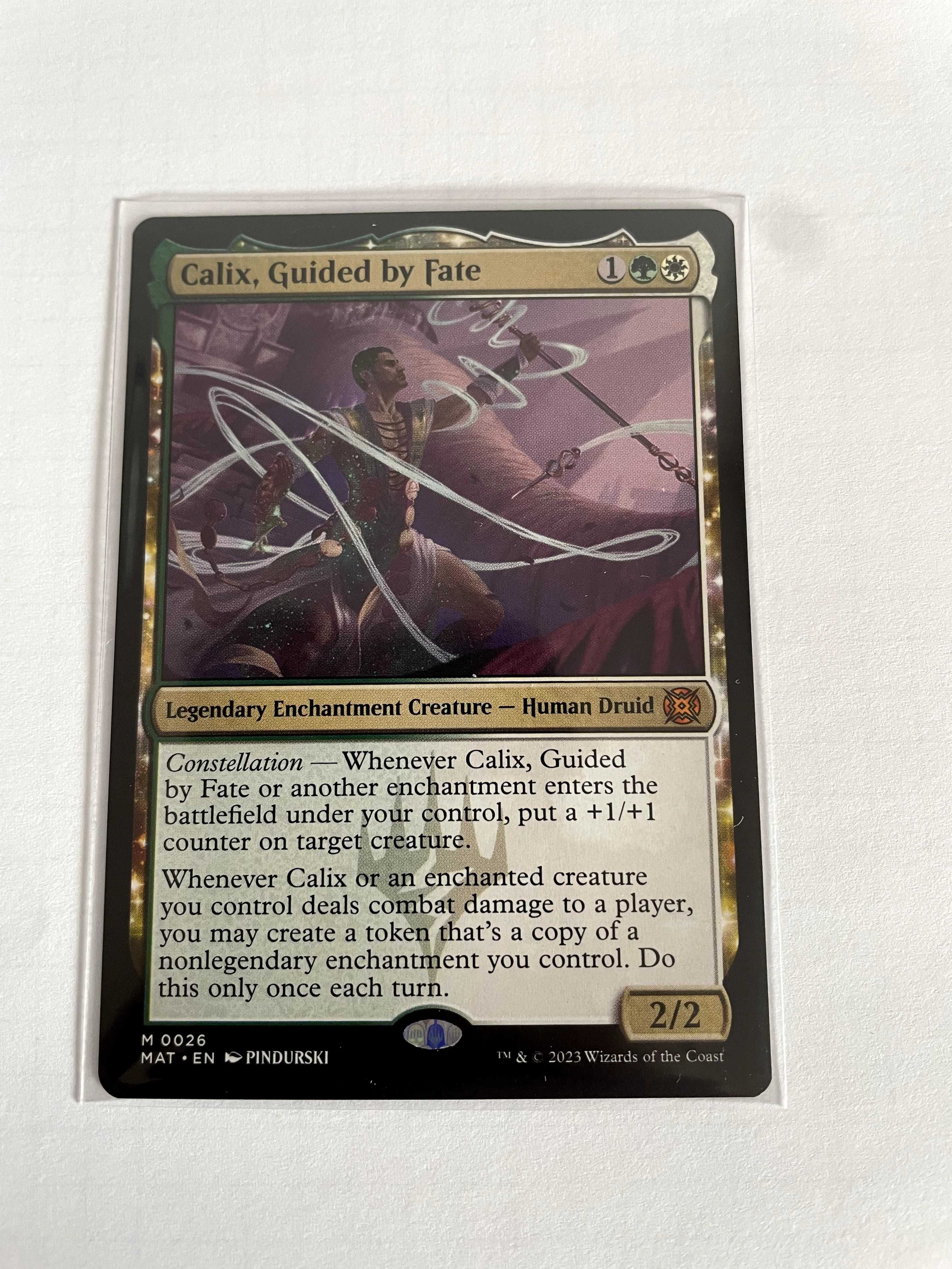 MTG Calix, Guided by Fate MAT