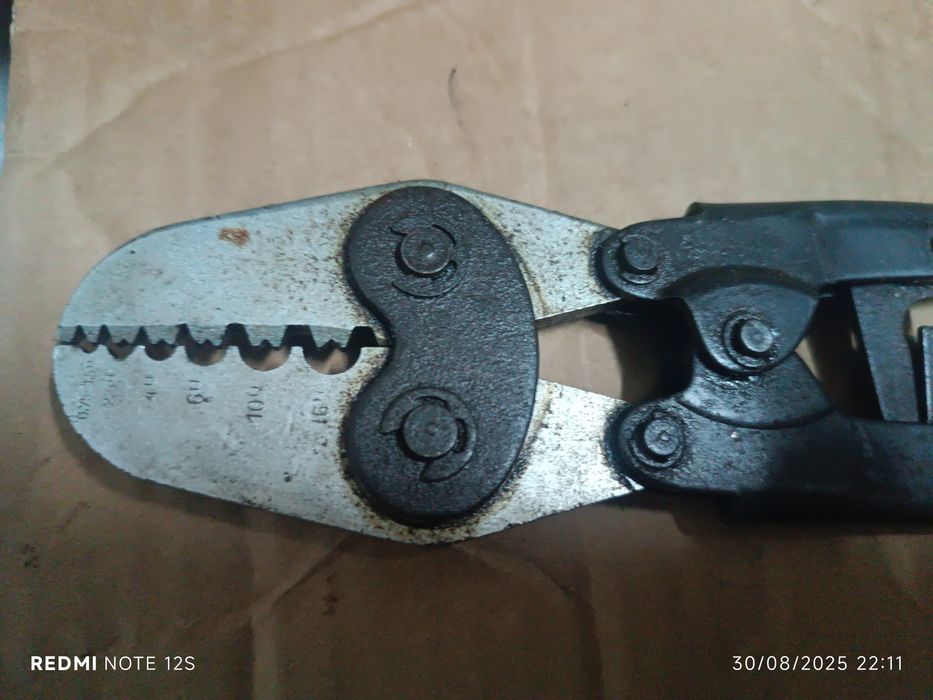 Alicate de Cravar terminais – Profissional