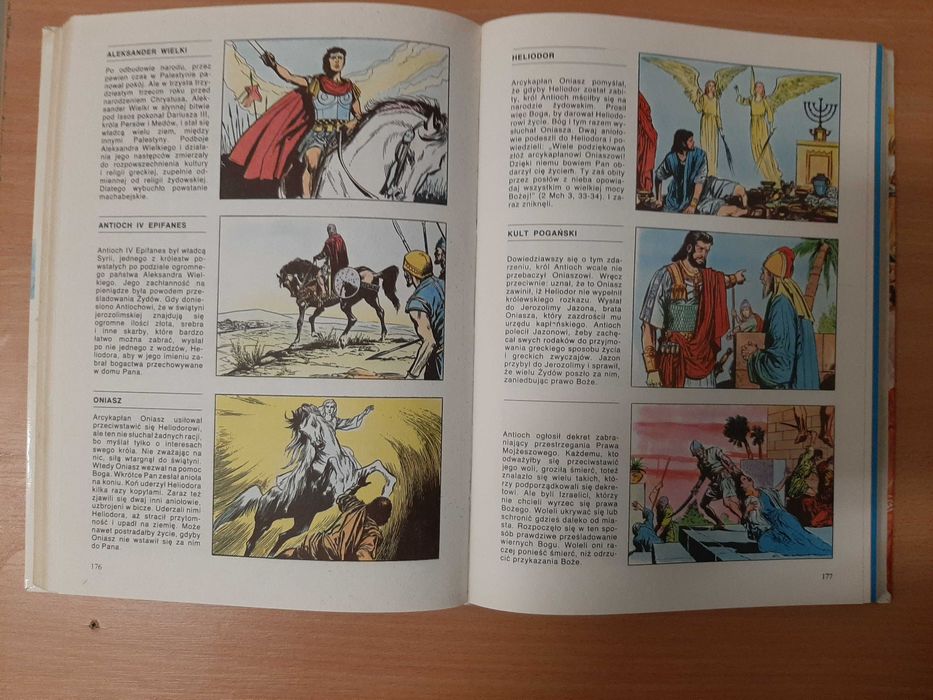 Książka Biblia Święta historia wciąż żywa - Attilo Monge.