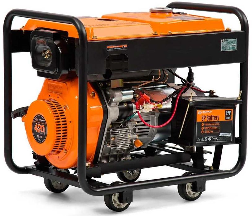 Генератор Daewoo DDAE 6000XE дизельний