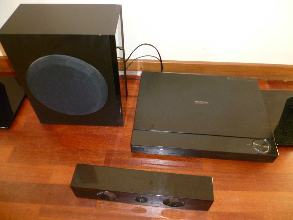 Home cinema Samsung em bom estado