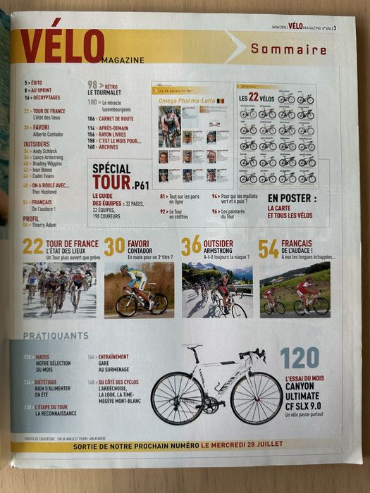 Vélo Magazine - Edição Especial Volta à França